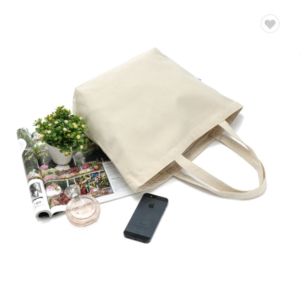 Ein guter Preis. Druckte Bio-Baumwoll-Tasche Eco-Friendly Leinwand Tote-Taschen 6oz 8oz Online