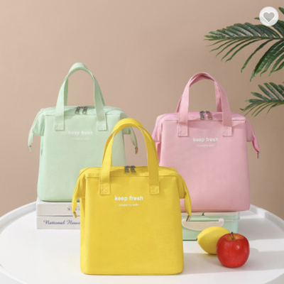 Ein guter Preis. Süßfarbe Isolierung Kühltasche Thermal Bento Box Tragetasche mit individuellem Druck Online