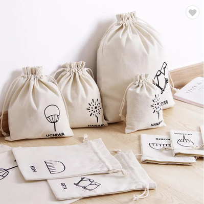 Ein guter Preis. Personalisierte bunte kleine Muslin-Baumwollstofftasche online