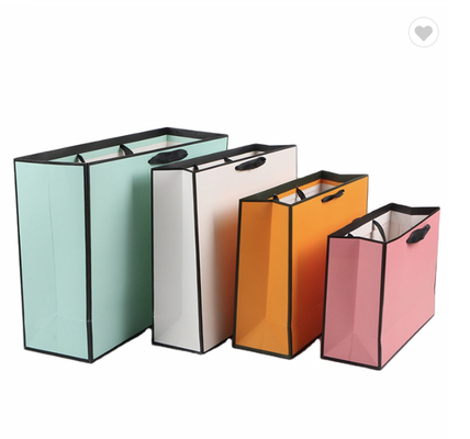 Ein guter Preis. 2022 Große Einkaufsmöglichkeiten Breite Gusset-Papiertaschen Pantone-farbige Papiertaschen Geschenktaschen Online