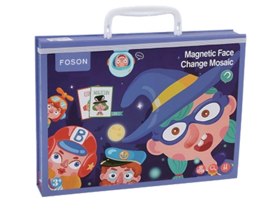 Ein guter Preis. ECO Kleinkind Holz Lernspielzeug Magnetische lustige Gesichter Puzzle Puzzle für 2 Jahre alt online
