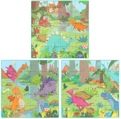 Kinder Lernspielzeug Magnetische Puzzles Kombinationsbuch für 4-8-Jährige